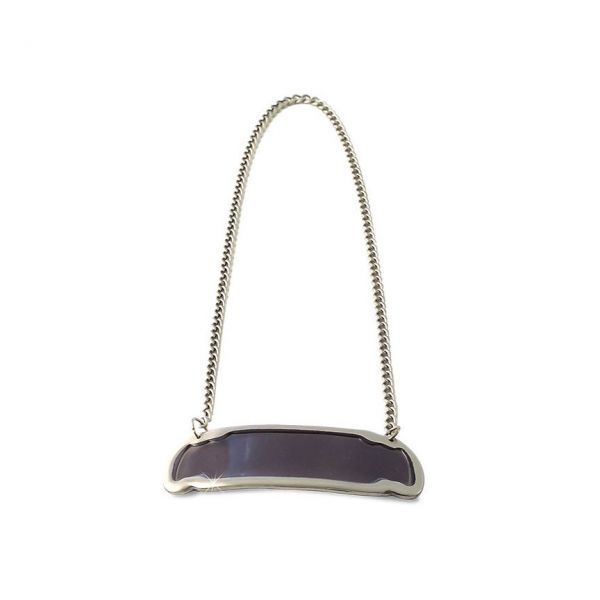 Black Plain Adult Brass Urn