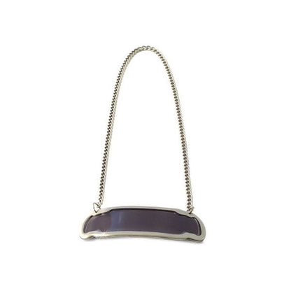 Purple Floral Adult Brass Urn